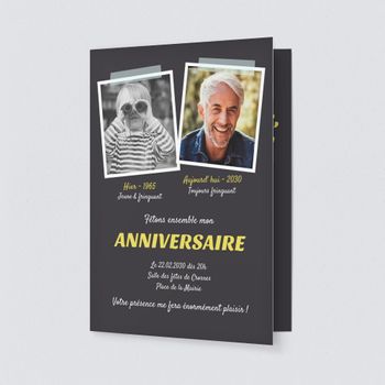 Carte Invitation Anniversaire 50 Ans Bonnyprints Fr