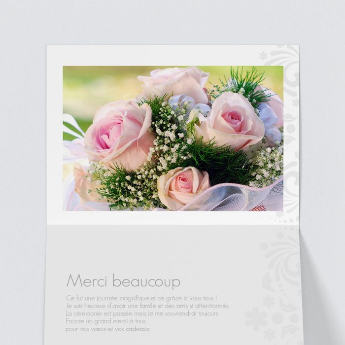 Merci Pour L Invitation Elegante Remerciements De Communion A Personnaliser Bonnyprints Fr