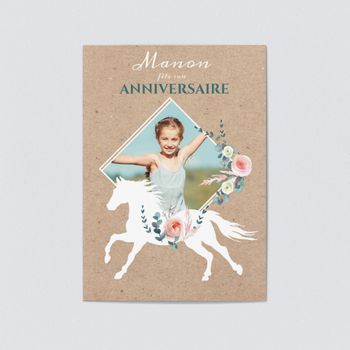 Carte Invitation Anniversaire Enfant Bonnyprints Fr