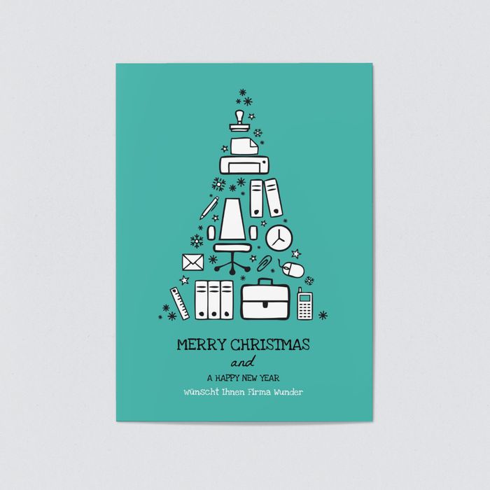 XmasOffice Weihnachtskarten geschäftlich
