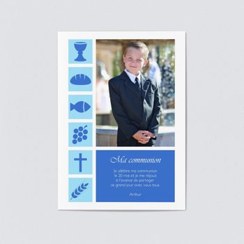 Faire Part Communion Bonnyprints Fr