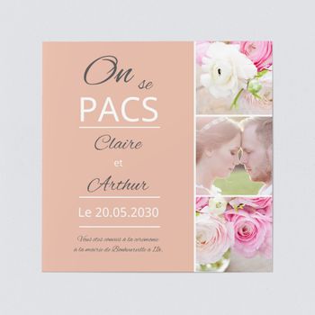 Faire Part De Pacs Bonnyprints Fr